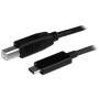 CABLE USB 2.0 USB-C VERS USB-B