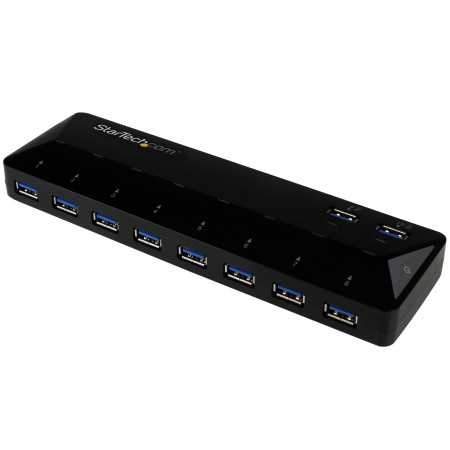 HUB USB 3.0 A 10 PORTS AVEC 2