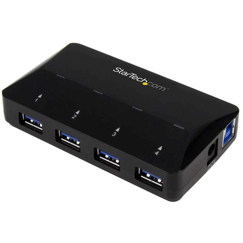 HUB USB 3.0 A 4 PORTS PLUS PORT