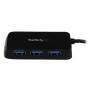 BLACK 4PORT EXTERNAL USB 3