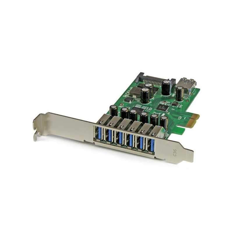 CARTE CONTROLEUR PCIE 7 PORTS