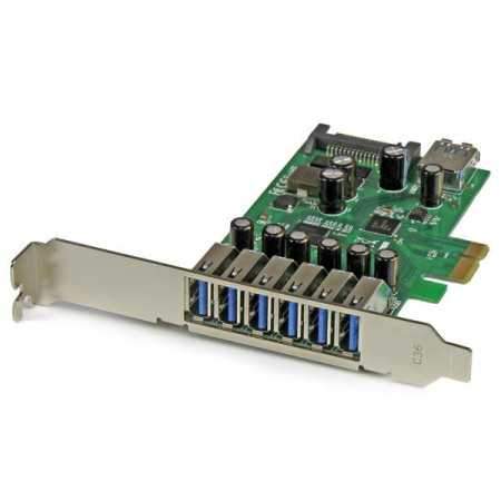 CARTE CONTROLEUR PCIE 7 PORTS