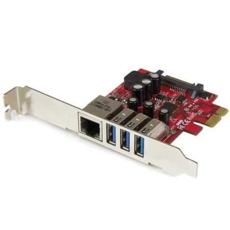 CARTE PCI EXPRESS A 3 PORTS USB