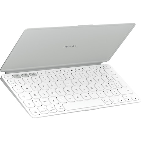 Logitech Keys-To-Go 2 keyboard Universal Bluetooth AZERTY French White