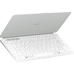 Logitech Keys-To-Go 2 keyboard Universal Bluetooth AZERTY French White