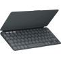Logitech Keys-To-Go 2 keyboard Universal Bluetooth AZERTY French Graphite
