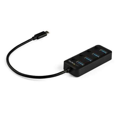 4-PORT USB C HUB-4X USB-A