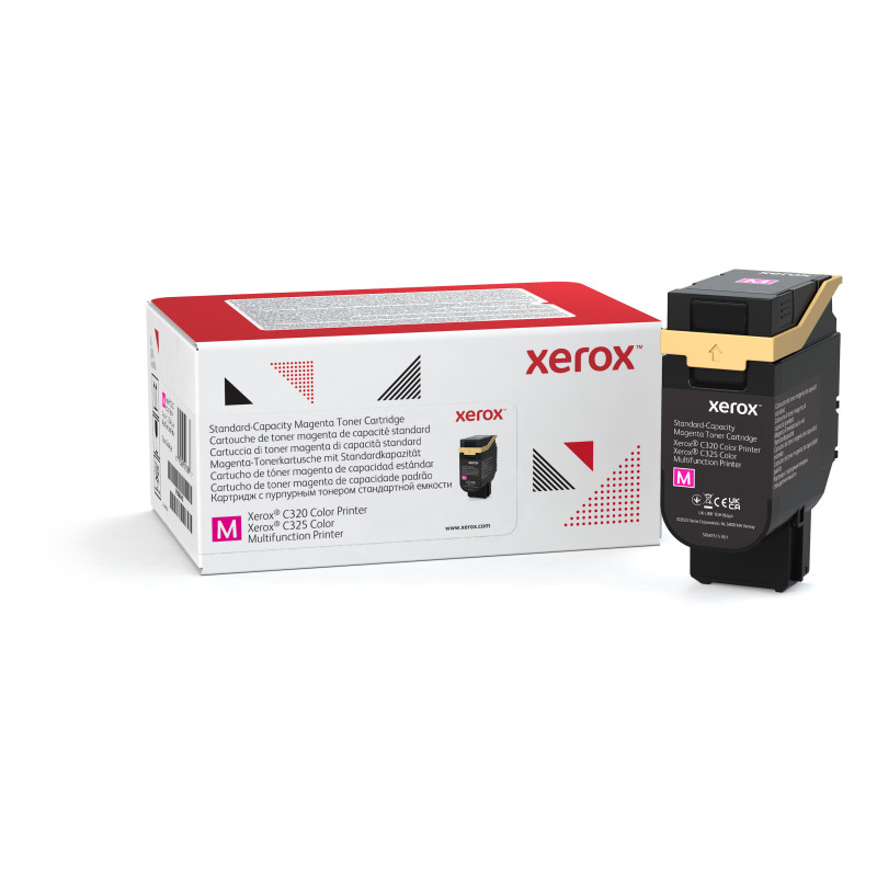 Xerox Cartouche de toner Magenta de Capacité standard Imprimante couleur ® C320​/​multifonctions ® C325 (1800 pages) - 006R04821