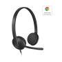 CASQUE MICRO USB H340 NOIR