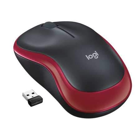 WIRELESS MOUSE M185 RED