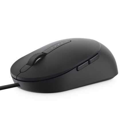 LASER WIRED MOUSE MS3220 BLACK