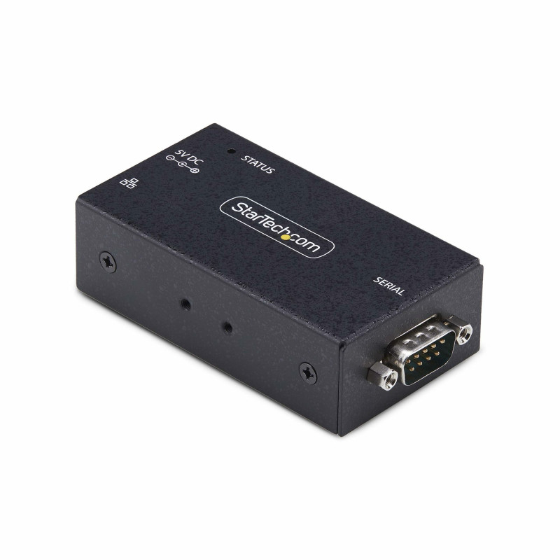 StarTech.com I13-SERIAL-ETHERNET serial converter/repeater/isolator RS-232 RJ-45 Black