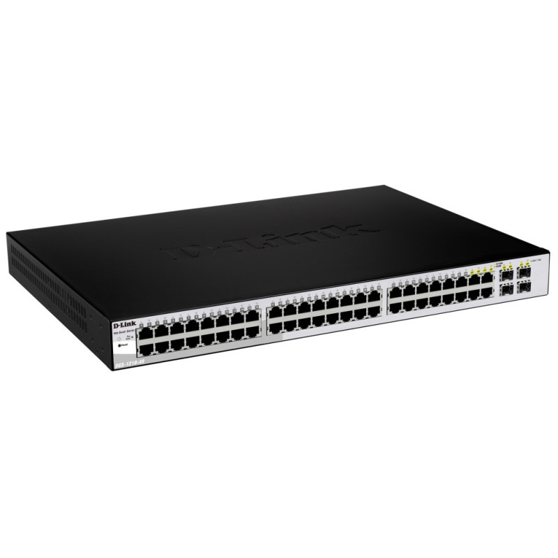 D-Link DGS-1210-48 network switch Managed L2 Black