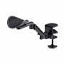 StarTech.com 1AHC-DESK-ARM-REST repose-mains Bordure Aluminium, Plastique, Acier Noir