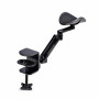 StarTech.com 1AHC-DESK-ARM-REST repose-mains Bordure Aluminium, Plastique, Acier Noir