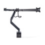 StarTech.com 3M1A3SG-MONITOR-ARM monitor mount / stand 27" Desk Black, Silver
