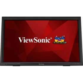 Viewsonic TD2423 écran plat de PC 59,9 cm (23.6") 1920 x 1080 pixels Full HD LED Écran tactile Multi-utilisateur Noir