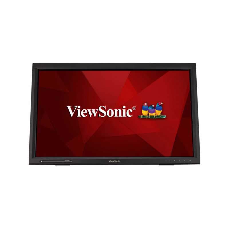 Viewsonic TD2423 écran plat de PC 59,9 cm (23.6") 1920 x 1080 pixels Full HD LED Écran tactile Multi-utilisateur Noir