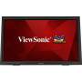 Viewsonic TD2423 écran plat de PC 59,9 cm (23.6") 1920 x 1080 pixels Full HD LED Écran tactile Multi-utilisateur Noir