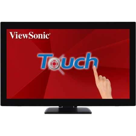 Viewsonic TD2760 écran plat de PC 68,6 cm (27") 1920 x 1080 pixels Full HD LED Écran tactile Multi-utilisateur Noir