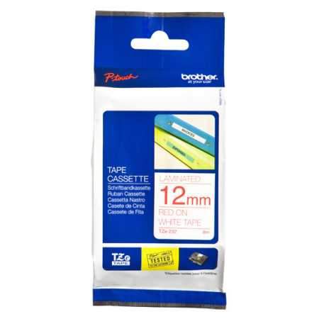 TZE-232 LAMINATED TAPE 12MM 8M