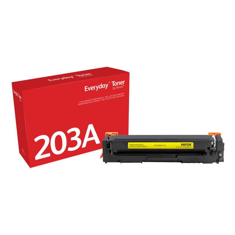 Everyday Toner Jaune ™ de Xerox compatible avec HP 202A (CF542A/CRG-054Y), Capacité standard