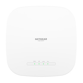 NETGEAR WAX618 2400 Mbit/s Blanc Connexion Ethernet, supportant l'alimentation via ce port (PoE)