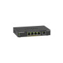 NETGEAR GS305Pv3 Unmanaged Gigabit Ethernet (10/100/1000) Power over Ethernet (PoE) Black