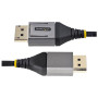 StarTech.com DP14VMM1F DisplayPort cable 11.8" (0.3 m) Black, Gray