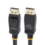 StarTech.com Câble DisplayPort Certifié VESA de 2m - Lot de 10 - Cordon DisplayPort 1.2 avec Loquets, 4K 60Hz UHD, Câble DP à