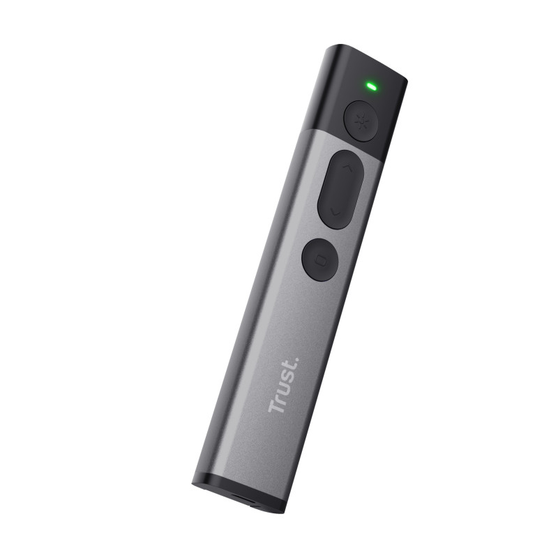 Trust Kazun wireless presenter RF Aluminum, Black