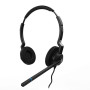 V7 Micro-casque filaire binaural QD pour centre d’appels