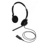 V7 Micro-casque filaire binaural QD pour centre d’appels