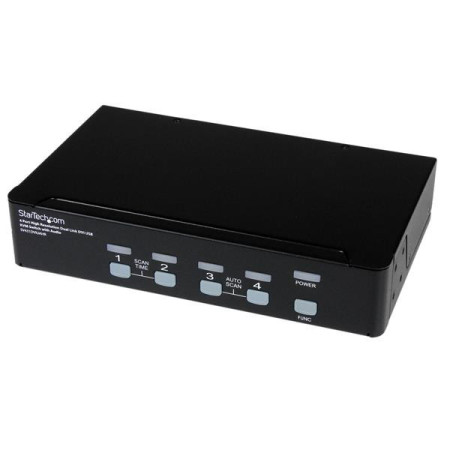 StarTech.com SV431DVIUAHR KVM switch Black