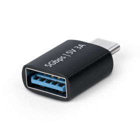 StarTech.com Adaptateur USB-C vers USB-A, USB 5Gbps, 3A, Convertisseur USB-C Mâle vers USB-A Femelle, Boîtier Métallique
