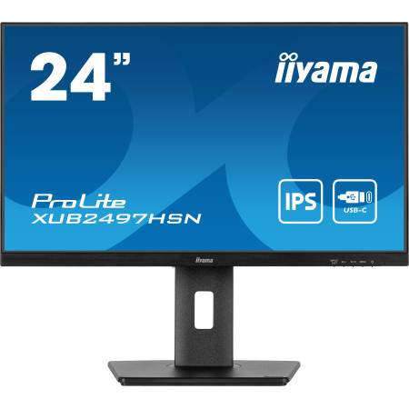 iiyama ProLite XUB2497HSN-B2 computer monitor 23.8" 1920 x 1080 pixels Full HD LED Black