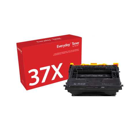 Everyday Toner Noir ™ de Xerox compatible avec HP 37X (CF237X), Grande capacité