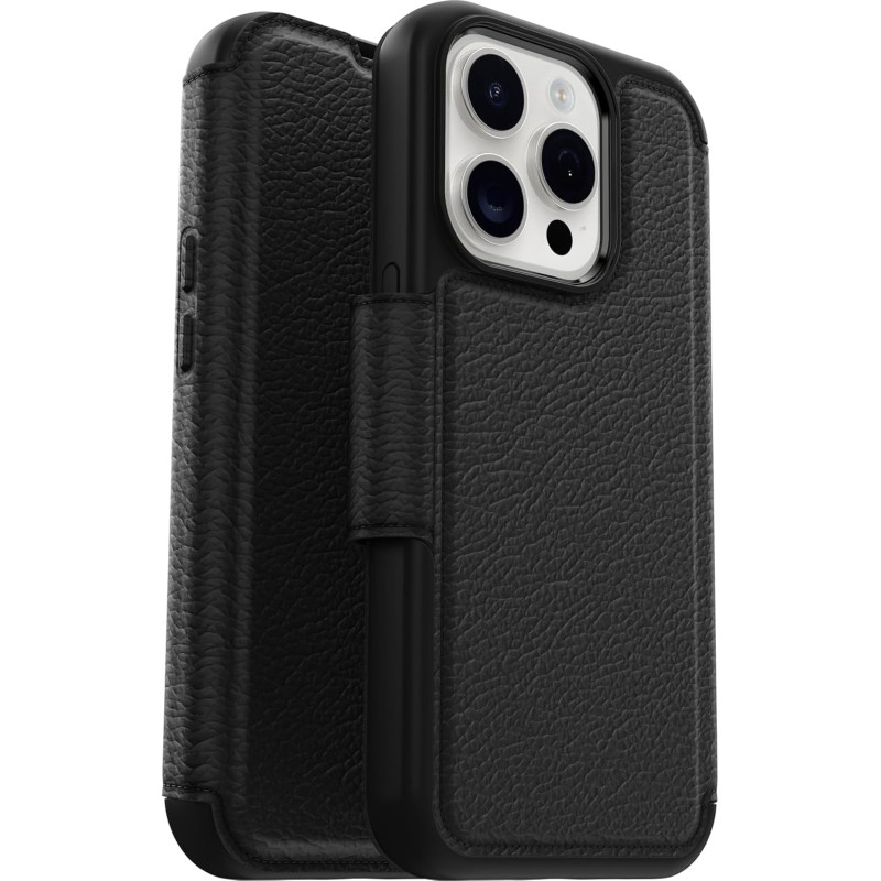 Otterbox Strada Magsafe Apple Iphone 15 Pro Show Black