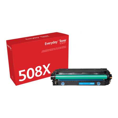 Everyday Toner Cyan ™ de Xerox compatible avec HP 508X (CF361X/ CRG-040HC), Grande capacité