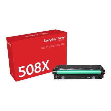 Everyday Toner Noir ™ de Xerox compatible avec HP 508X (CF360X/ CRG-040HBK), Grande capacité