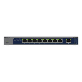 NETGEAR GS108MX-100EUS network switch Unmanaged L2 Gigabit Ethernet (10/100/1000) Desktop/Wall-Mounting