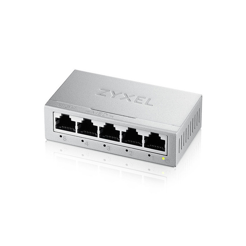 Zyxel GS-105BV5-EU0101F commutateur réseau Non-géré L2 Gigabit Ethernet (10/100/1000)