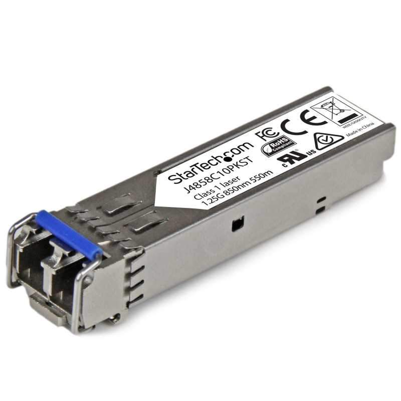 PAQUET DE 10 SFP+ FIBRE OPTIQUE