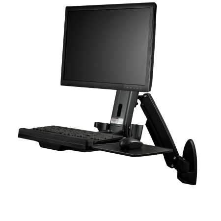 WALL MOUNTED SIT STAND DESK FOR