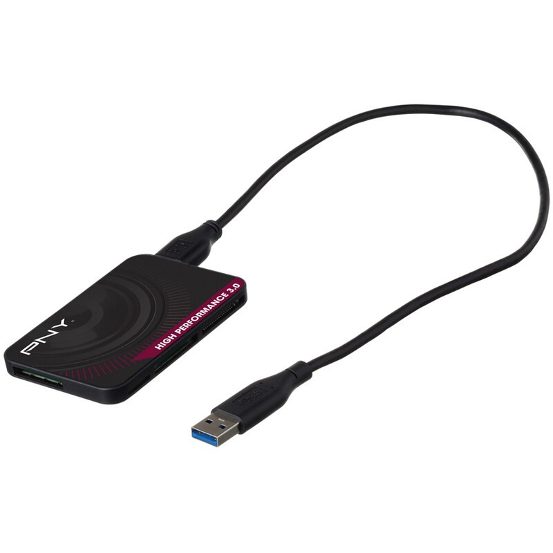 PNY Flash Reader - USB 3.0 - External - FLASHREAD-HIGPER-BX