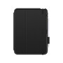 OtterBox Defender Rugged Carrying Case - Folio Style Apple iPad (10th Generation) Tablet, Stylus, Pencil - Black