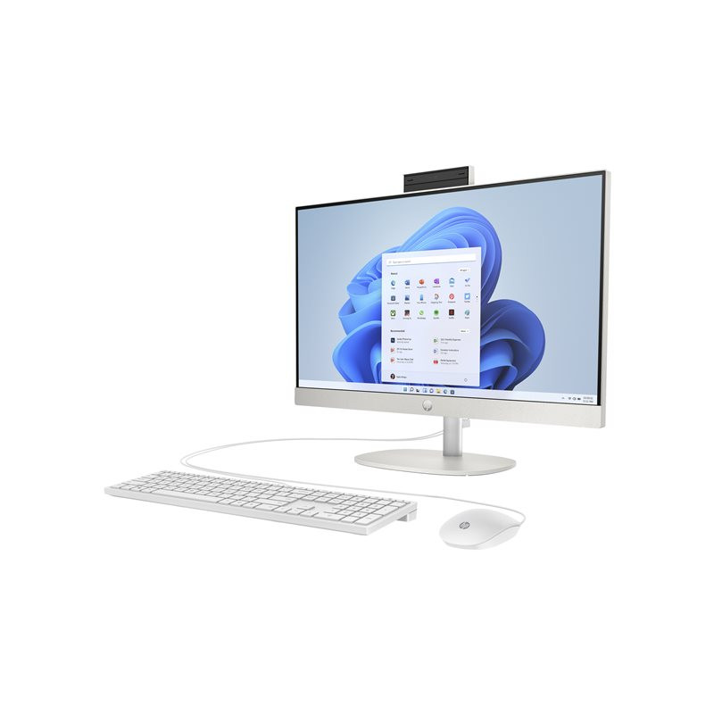 HP Ordinateur tout-en-un HP 24-cr0000i 24-cr0068nf - Intel Core i3 i3-N300 - 8 Go - 512 Go SSD - 60,5 cm (23,8 ") Full HD