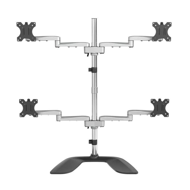 QUAD-MONITOR STAND - FOR UP TO