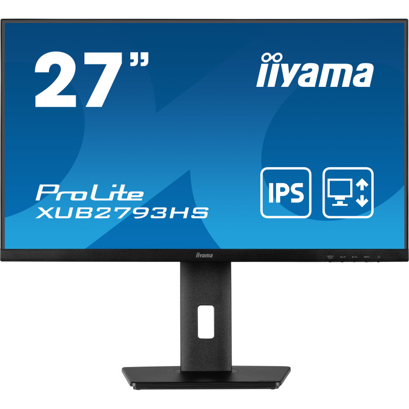 iiyama ProLite XUB2793HS-B7 computer monitor 27" 1920 x 1080 pixels Full HD LED Black