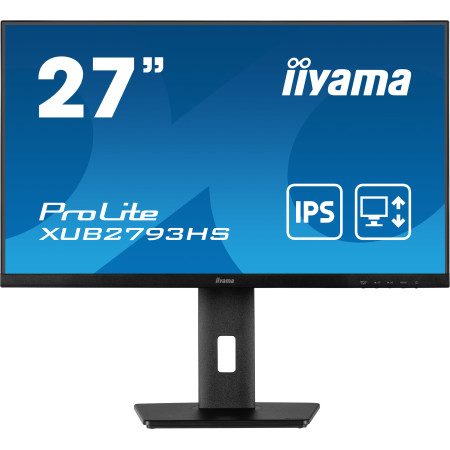 iiyama ProLite XUB2793HS-B7 écran plat de PC 68,6 cm (27") 1920 x 1080 pixels Full HD LED Noir